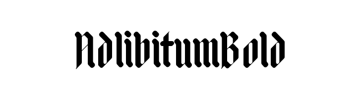Adlibitum Bold Polices