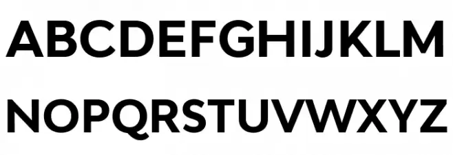Adlinnaka Bold Demo Caratteri MAIUSCOLE