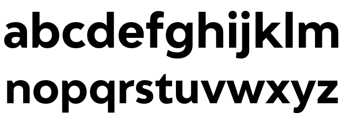Adlinnaka Bold Demo Font LOWERCASE