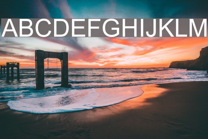 AdmanGraphics Auslan Font examples
