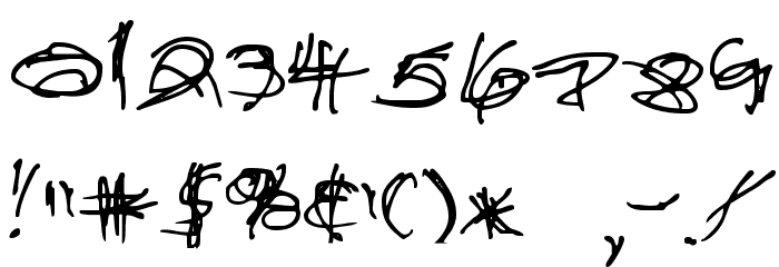 Administrator Password Font OTHER CHARS