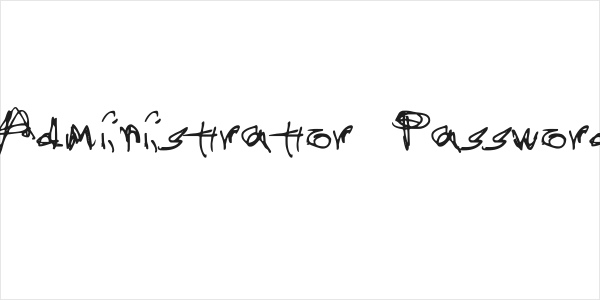Administrator Password Logo