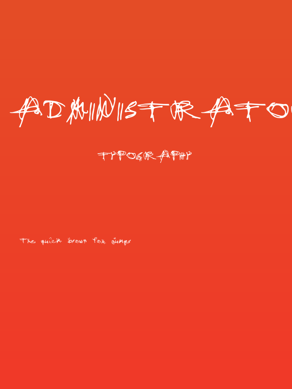 Administrator Password Poster