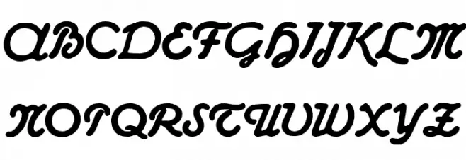 AdmiralCAT Schriftart Groß