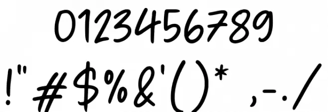 Admire Gustavo خط محارف أخرى