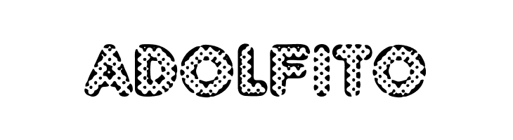 Adolfito फ़ॉन्ट