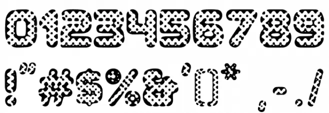 Adolfito Font Alte caractere