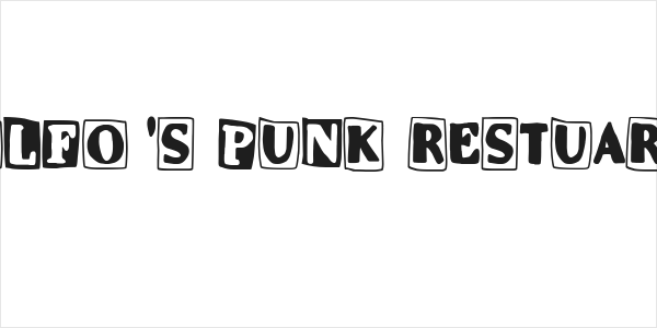 Adolfo's Punk Restuarant Logo