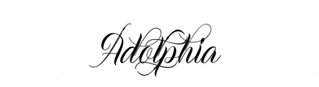 Adolphia  تنزيل الخطوط