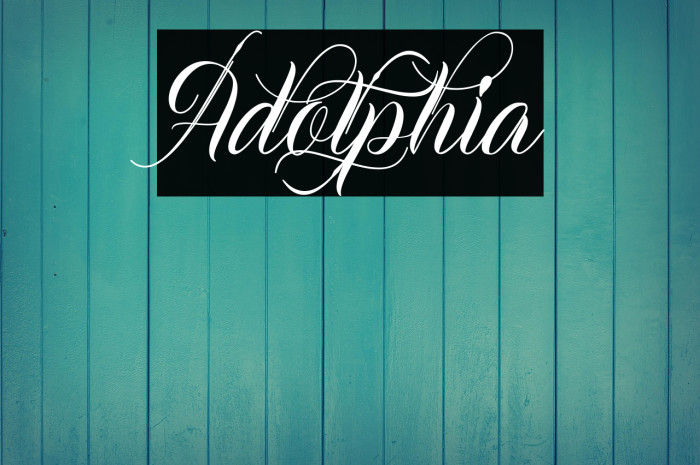Adolphia Example 1