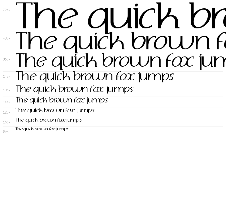 Adolphus Serif Waterfall