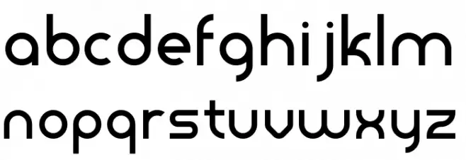 Adonay フォント 小文字