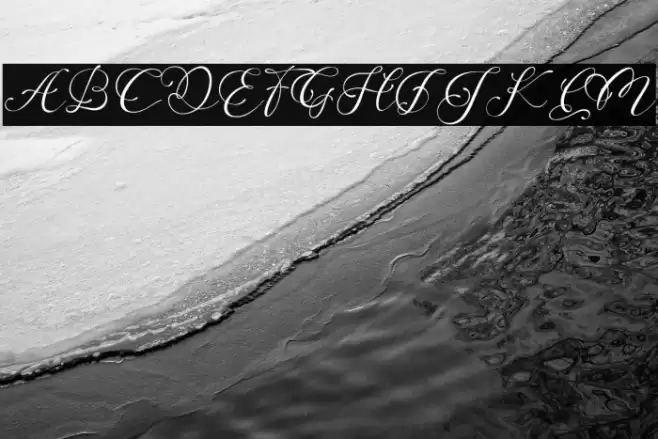 Adonessia Demo Font examples