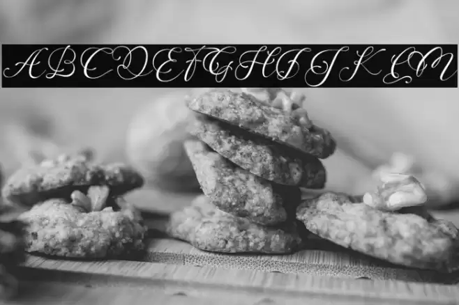 Adonessia Demo Font examples