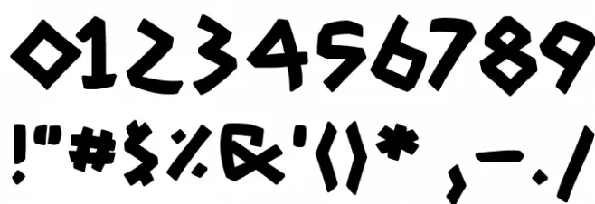 Adonis-Bold Font OTHER CHARS