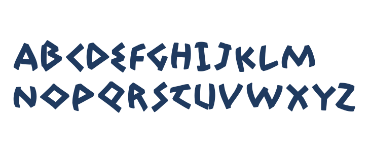 Adonis-Bold Lowercase