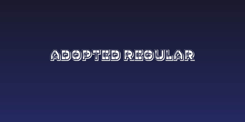 Adopted Regular Social Header