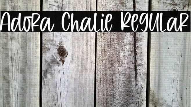 Adora Chalie Regular Example 3