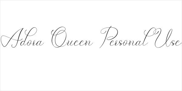 Adora Queen Personal Use Logo