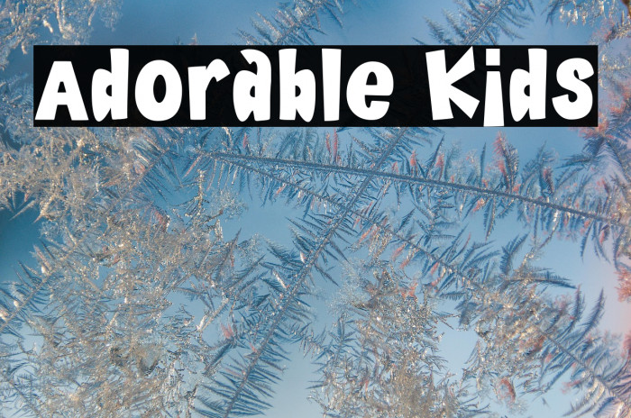 Adorable Kids Example 2