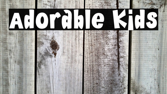 Adorable Kids Example 3