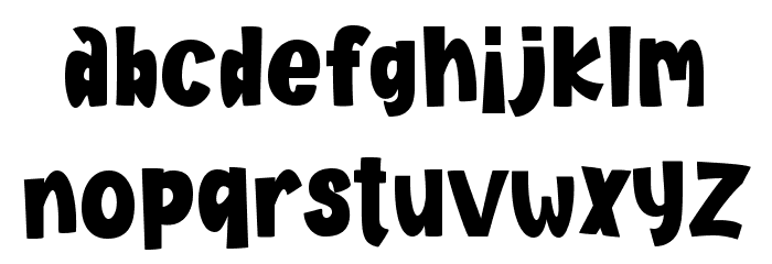Adorable Kids Font LOWERCASE