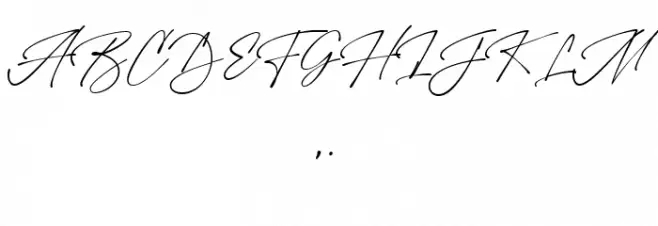 Adorable Margherita Script Schriftart Anderer Schreiben