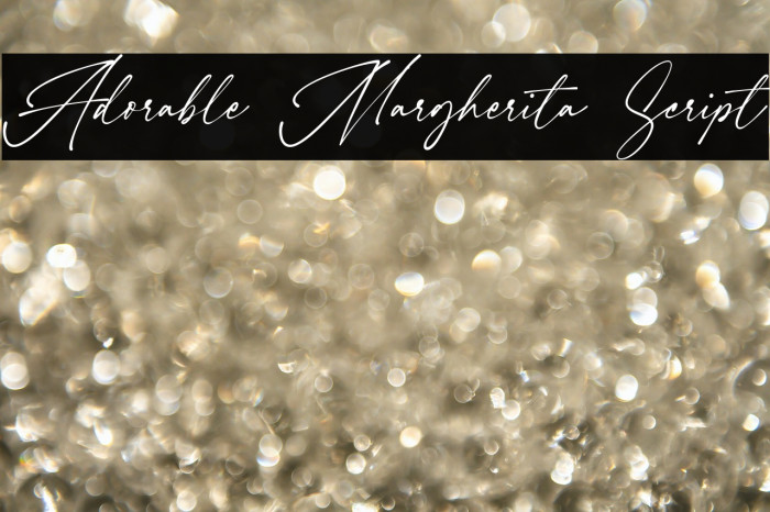 Adorable Margherita Script Example 2