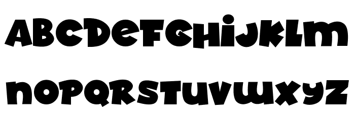 Adorable Font LOWERCASE