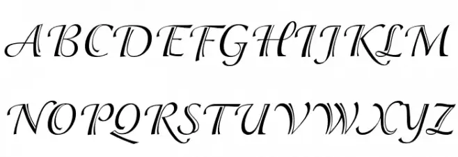 Adorable Schriftart Groß