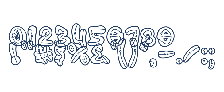 Adore Love DecoOutline DecoOutline Other Characters