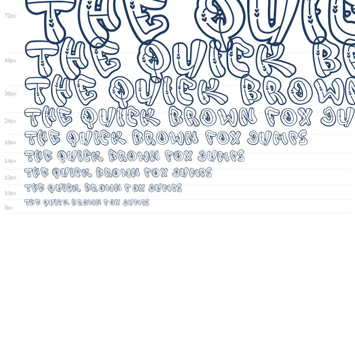 Adore Love DecoOutline DecoOutline Waterfall