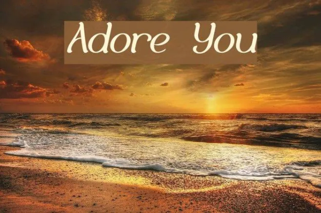 Adore You Example 1