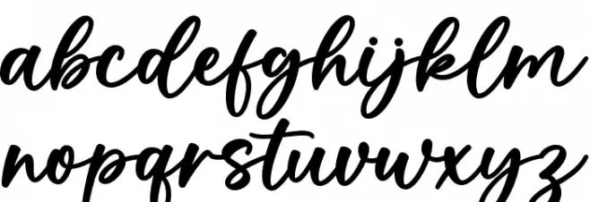 Adore Caratteri MINUSCOLO