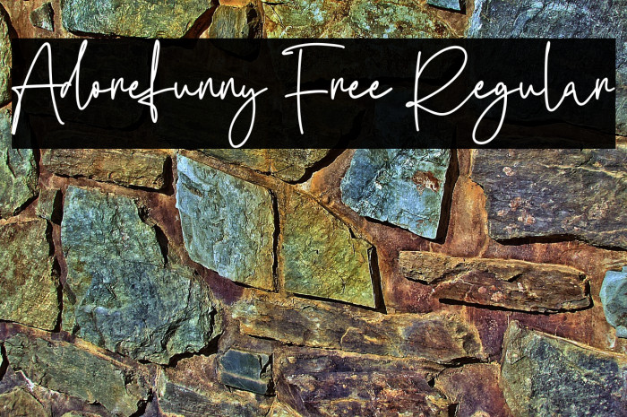 Adorefunny Free Regular Example 3