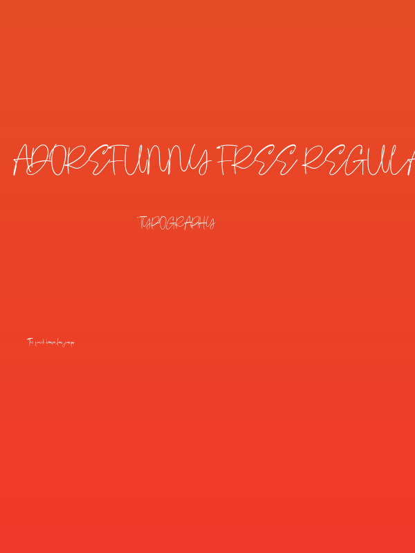 Adorefunny Free Regular Poster