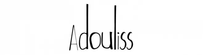 Adouliss  Free Fonts Download