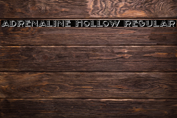 Adrenaline Hollow Regular Example 2