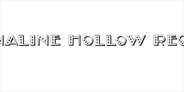 Adrenaline Hollow Regular Logo