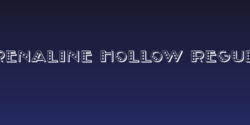 Adrenaline Hollow Regular Social Header