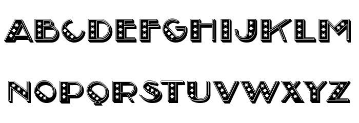 Adrenaline Regular Font LOWERCASE