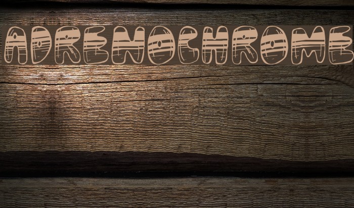 Adrenochrome Font examples