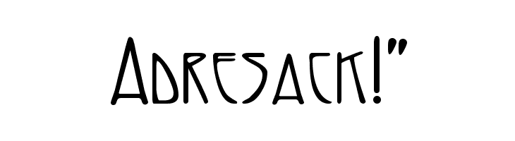 Adresack!