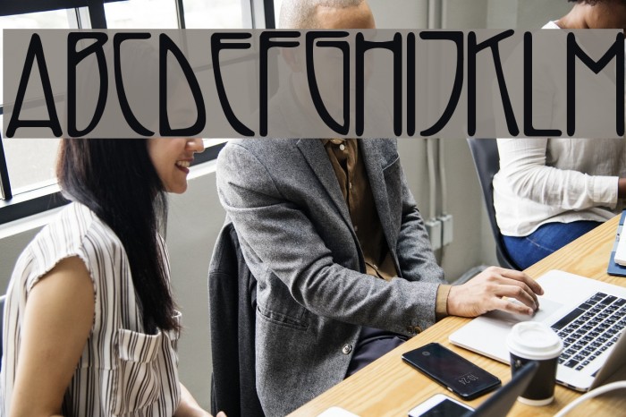 Adresack!` Font examples