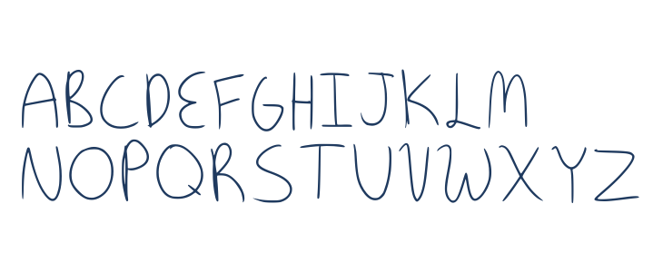 Adri Script Regular Uppercase