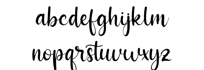 Adriana Font LOWERCASE