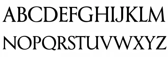 AdrianoOpti-Regular Schriftart Groß