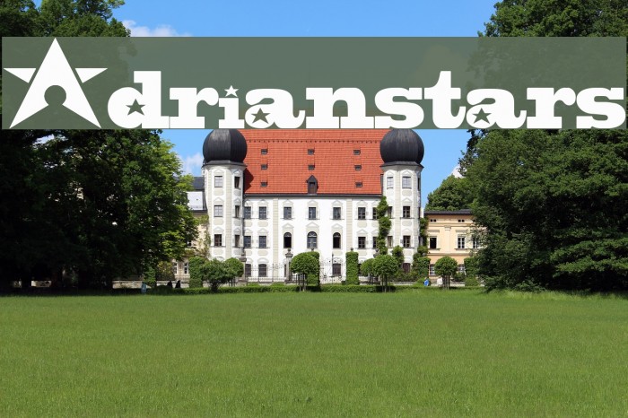 Adrianstars Font examples