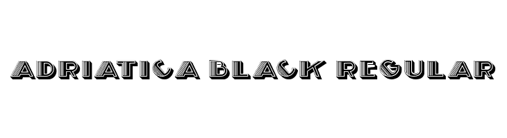 Adriatica Black Regular  Frei Schriftart Herunterladen