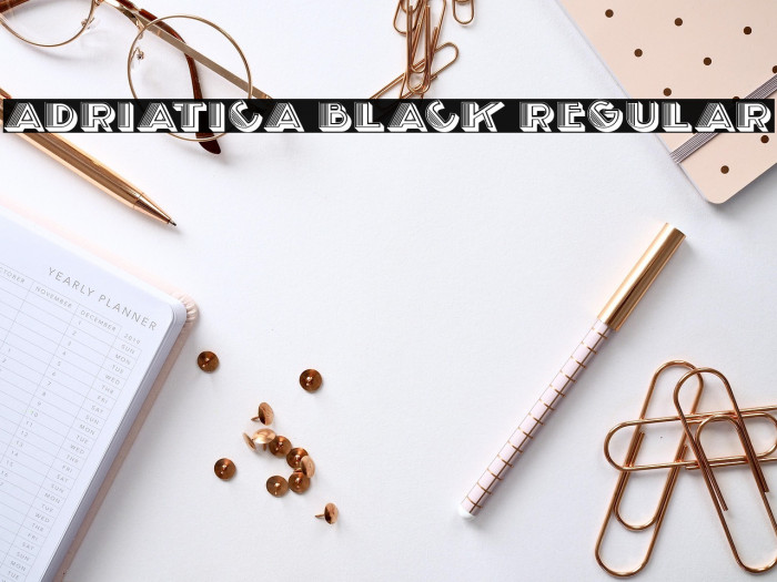 Adriatica Black Regular Example 3